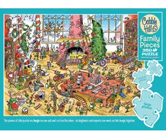Cobble Hill Puzzles 350 pcs - Elves at Work (Family Puzzle)