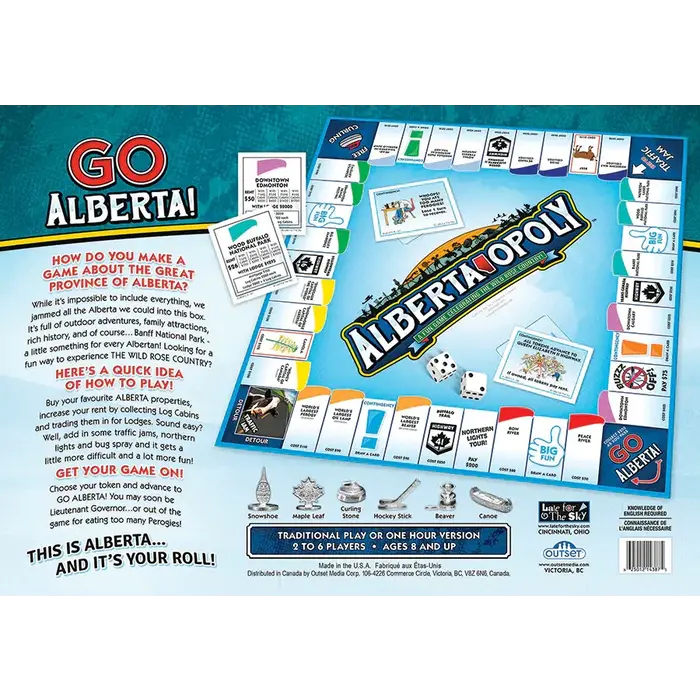 Outset Media Alberta-Opoly (Monopoly)