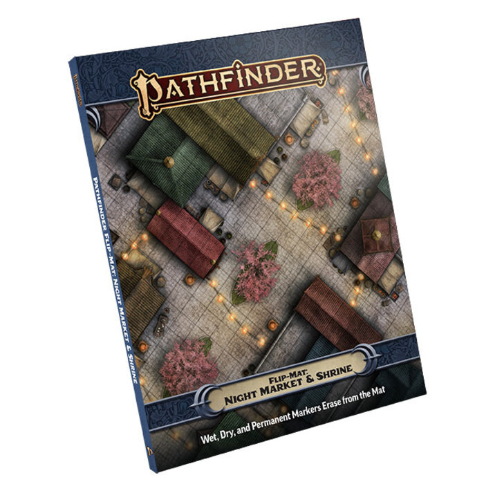 Paizo Publishing Pathfinder Flip-Mat: Night Market & Shrine