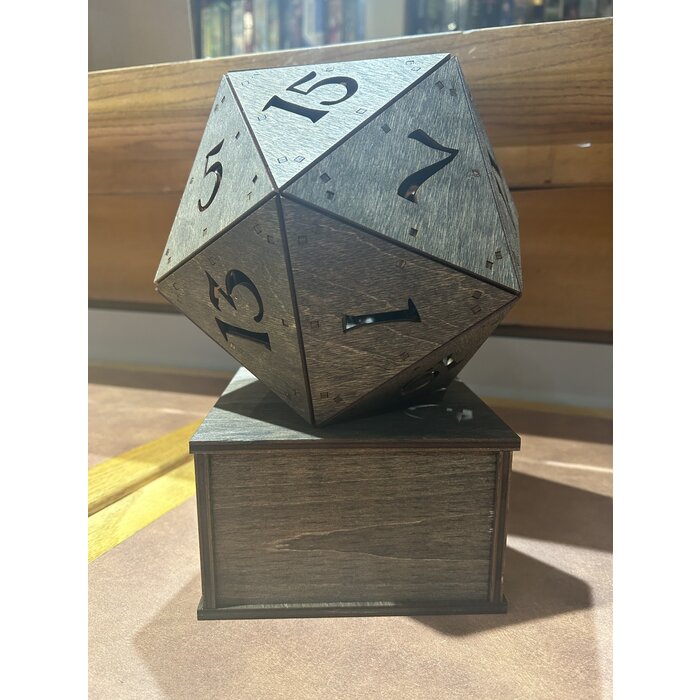 Redline Engraving D20 Lamp