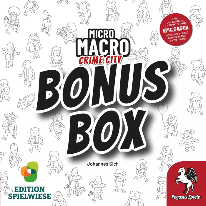 Pegasus Spiele MicroMacro: Crime City Bonus Box