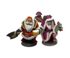 Roxley Games Dice Throne: Santa vs. Krampus - Miniatures Painted