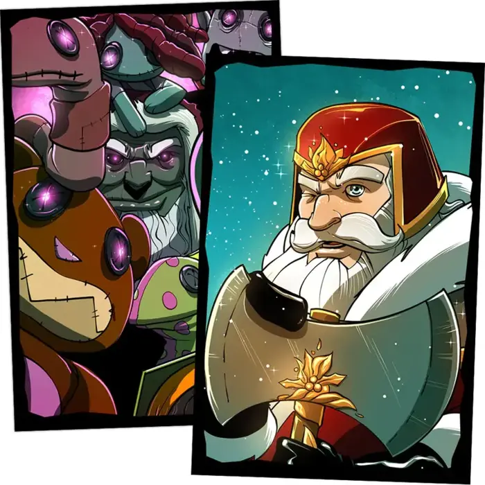 Roxley Games Dice Throne: Santa vs. Krampus - Sleeve Bundle