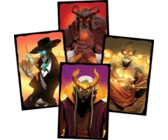 Roxley Games Dice Throne: Dice Throne Adventures Boss Deck - Sleeve Bundle