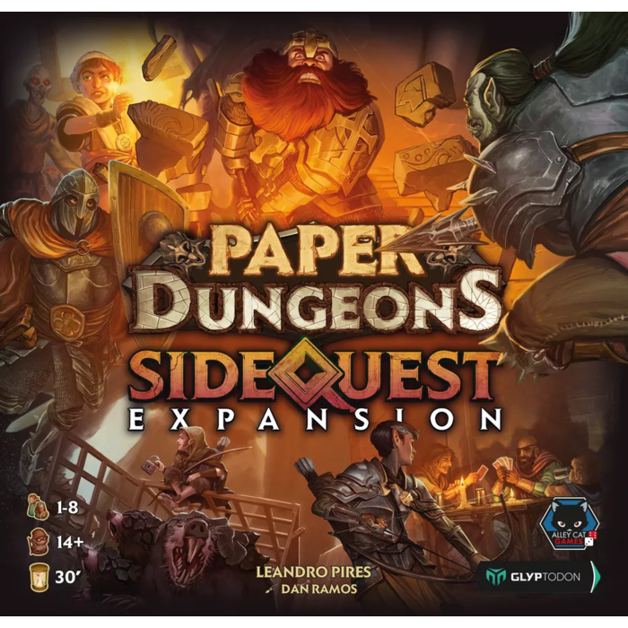 Alley Cat Games Paper Dungeons: Side Quest Expansion