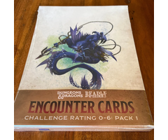 Beadle & Grimm's Dungeons & Dragons 5E: Encounter Cards - Challenge 0 - 6 Pack 1