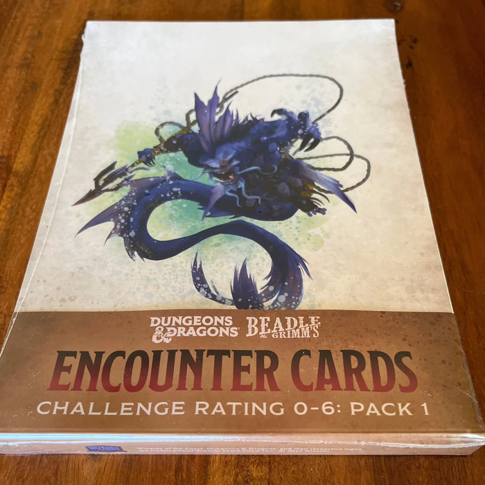 Beadle & Grimm's Dungeons & Dragons 5E: Encounter Cards - Challenge 0 - 6 Pack 1