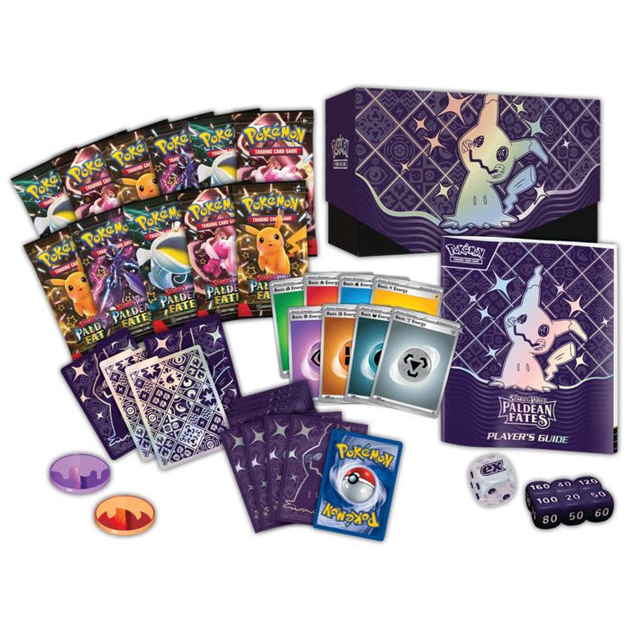 The Pokemon Company International Pokemon TCG - Scarlet & Violet: Paldean Fates Elite Trainer Box
