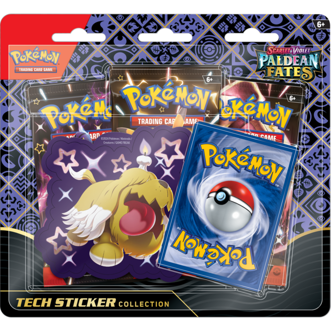 Pokémon TCG: Paldean Fates Tin (Iron Treads ex) - Labyrinth Games & Puzzles