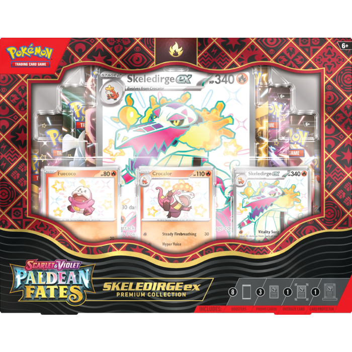 The Pokemon Company International Pokemon TCG - Scarlet & Violet: Paldean Fates ex Premium Collection