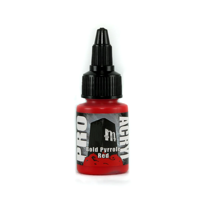Monument Hobbies Pro Acryl: Bold Pyrrole Red Paint