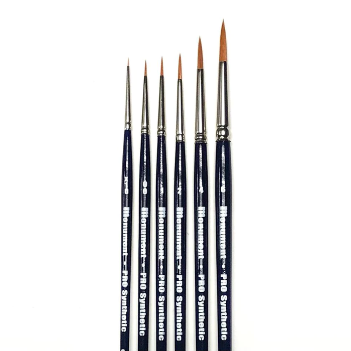 Monument Hobbies Brush - Monumental Hobbies Pro Synthetic Set