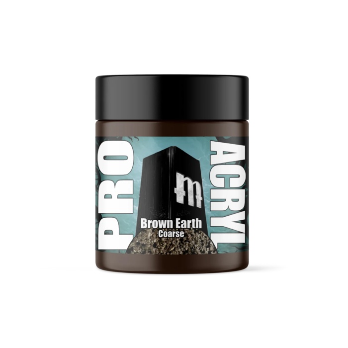 Monument Hobbies Pro Acryl: Basing Textures - Brown Earth Coarse