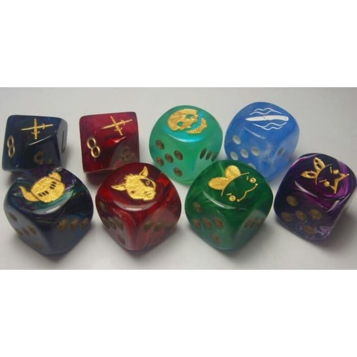 Misc Board Games Cut the Deck: Character Dice