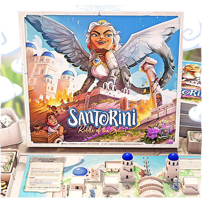 Roxley Games Santorini: Riddle of the Sphinx Deluxe Edition