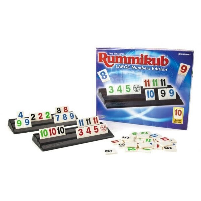 Pressman The Original Rummikub Large Numbers Edition