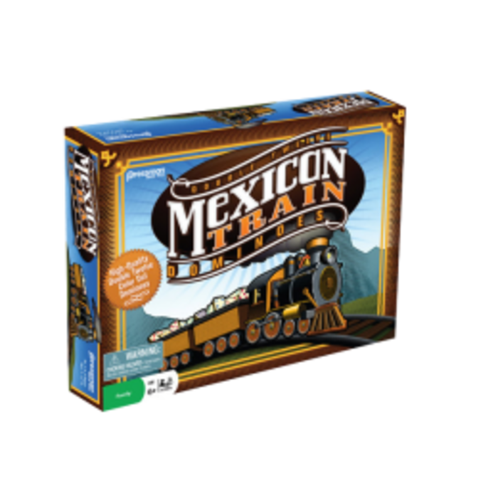 Pressman Double Twelve Mexican Train Domino Set (Pressman)