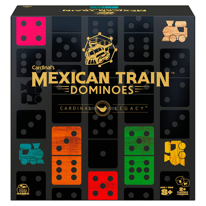 Spin Master Mexican Train Dominoes Legacy Series
