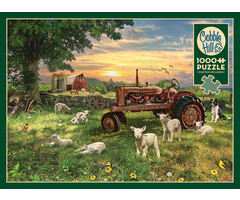 Cobble Hill Puzzles 1000 pcs - Field at Sunrise