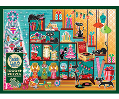 Cobble Hill Puzzles 1000 pcs - Christmas Cats