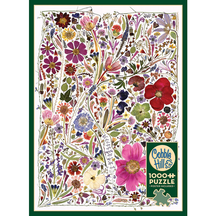 Cobble Hill Puzzles 1000 pcs - Flower Press: Spring