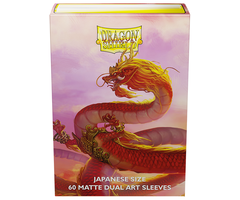 Arcane Tinmen Sleeves - 59x86mm (Japanese) - Dragon Shield - 60/pk - Dual Matte - Year of the Wood Dragon