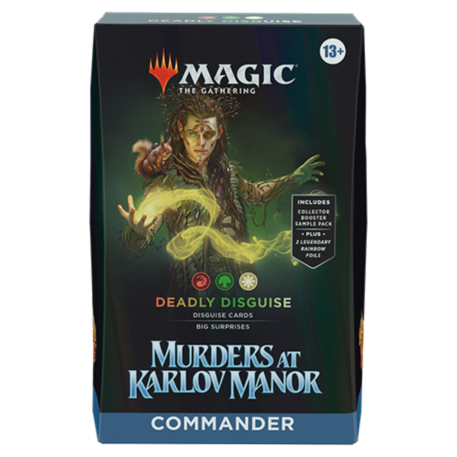 Magic: The Gathering Commander Legends – Reap the Tides | 100 Card  Ready-to-Play Deck | 1 Foil Commander | Blue-Green
