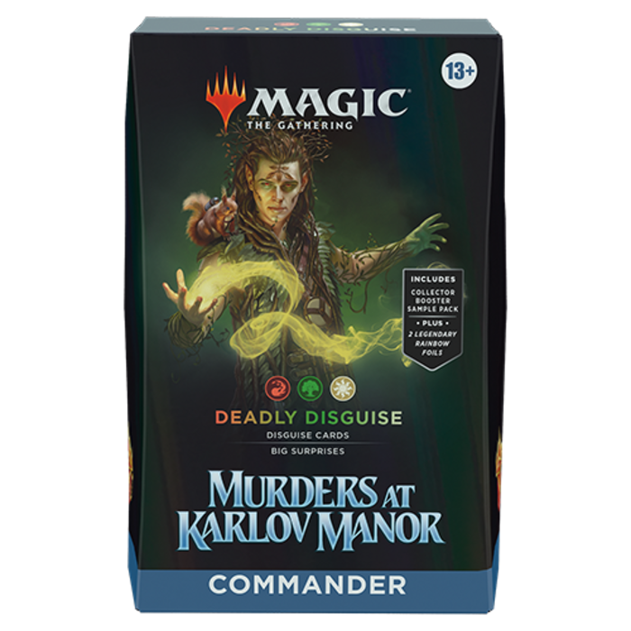 Wizards of the Coast Magic the Gathering TCG Murders at Karlov Manor Commander Bundle