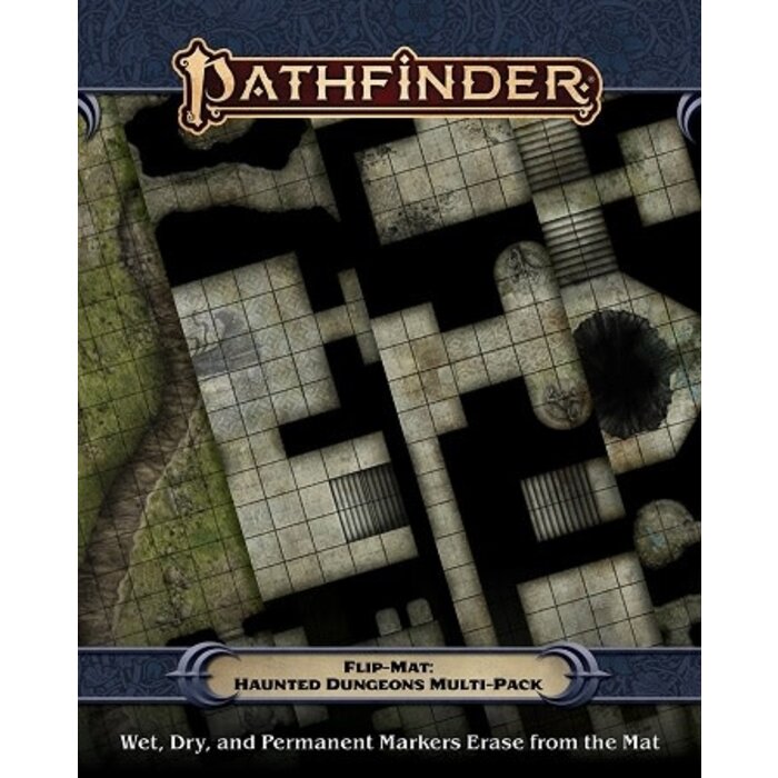Paizo Publishing Pathfinder Flip-Mat - Haunted Dungeon Multi-Pack