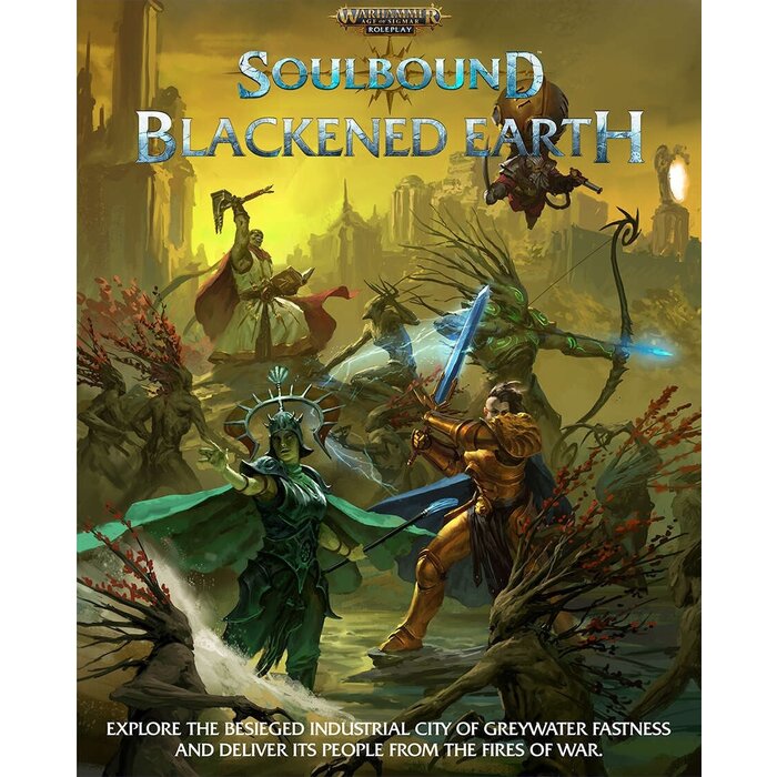 Cubicle 7 Entertainment Warhammer Age of Sigmar RPG: Soulbound - Blackened Earth