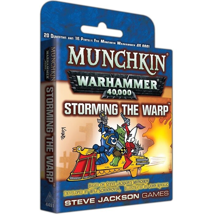 Steve Jackson Games Munchkin Warhammer 40K: Storming the Warp Expansion
