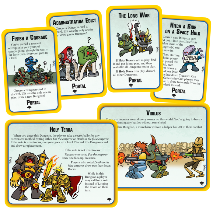 Steve Jackson Games Munchkin Warhammer 40K: Storming the Warp Expansion