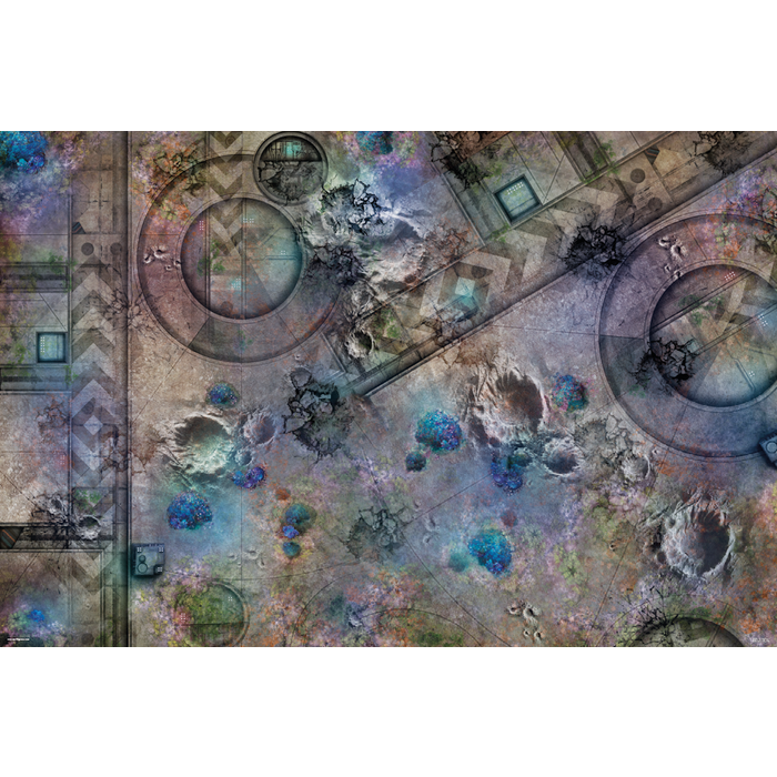 Mantic Games Playmat - Battle Mat: Grim Battlefield 6 x 4
