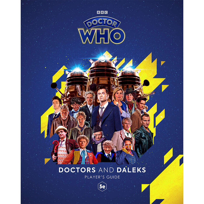 Cubicle 7 Entertainment Doctors and Daleks 5E RPG: Player's Guide
