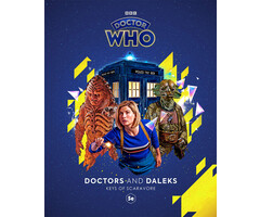 Cubicle 7 Entertainment Doctors and Daleks 5E RPG: The Keys of Scaravore