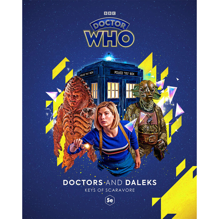 Cubicle 7 Entertainment Doctors and Daleks 5E RPG: The Keys of Scaravore