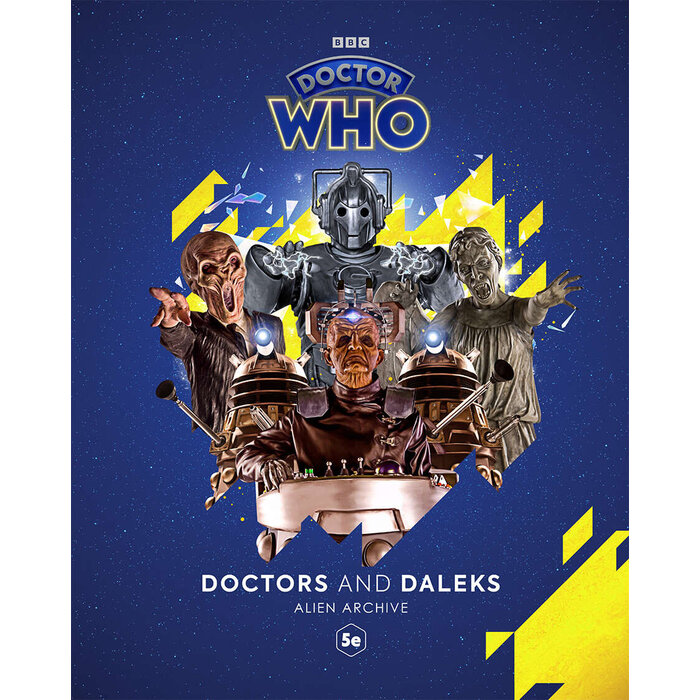 Cubicle 7 Entertainment Doctors and Daleks 5E RPG: Alien Archive