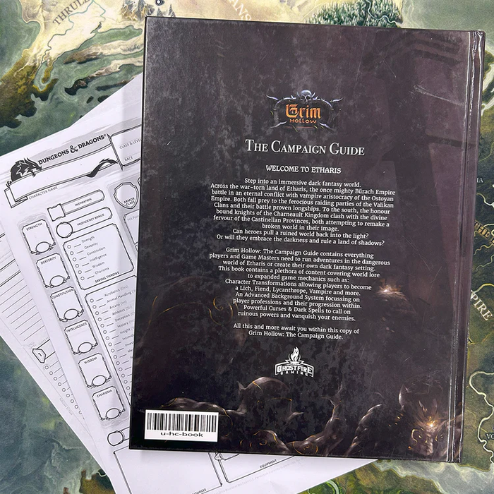 Ghostfire Gaming Grim Hollow RPG: The Campaign Guide