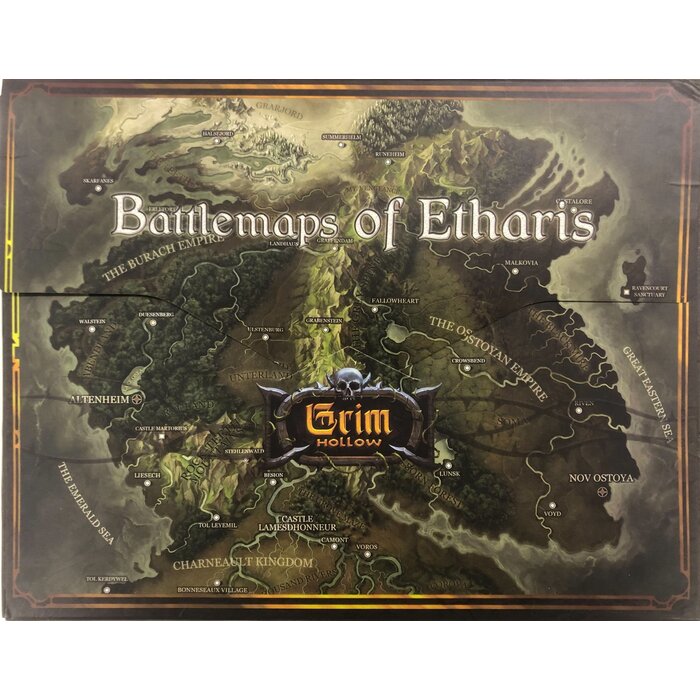 Ghostfire Gaming Grim Hollow RPG: Battlemaps of Etharis