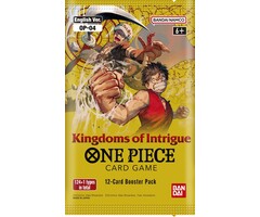 Bandai One Piece CG: Kingdoms of Intrigue Booster Pack