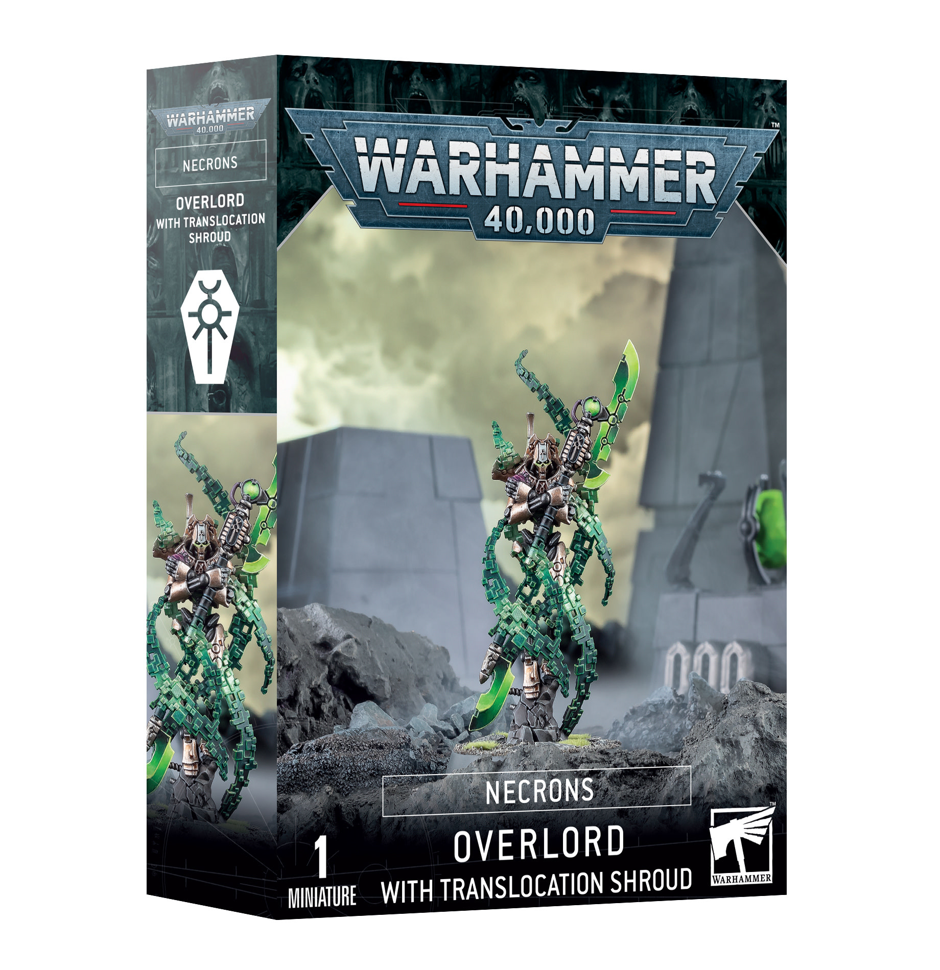 Figurines Warhammer 40.000 - Necrons : Overlord Warhammer 40.000