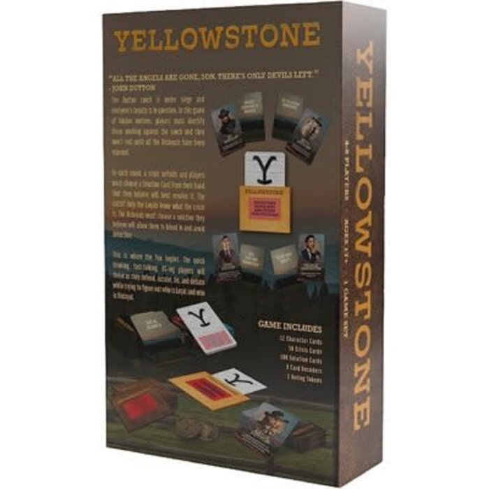 Misc Board Games Yellowstone: The Social Party Game