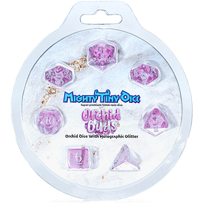 Gate Keeper Games 7-Piece Mini Dice Set (12mm): Mighty Tiny