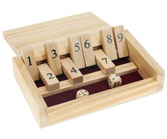 Wood Expressions Shut the Box Mini