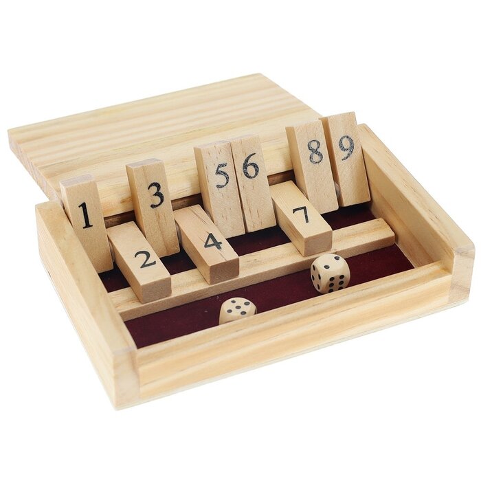 Wood Expressions Shut the Box Mini