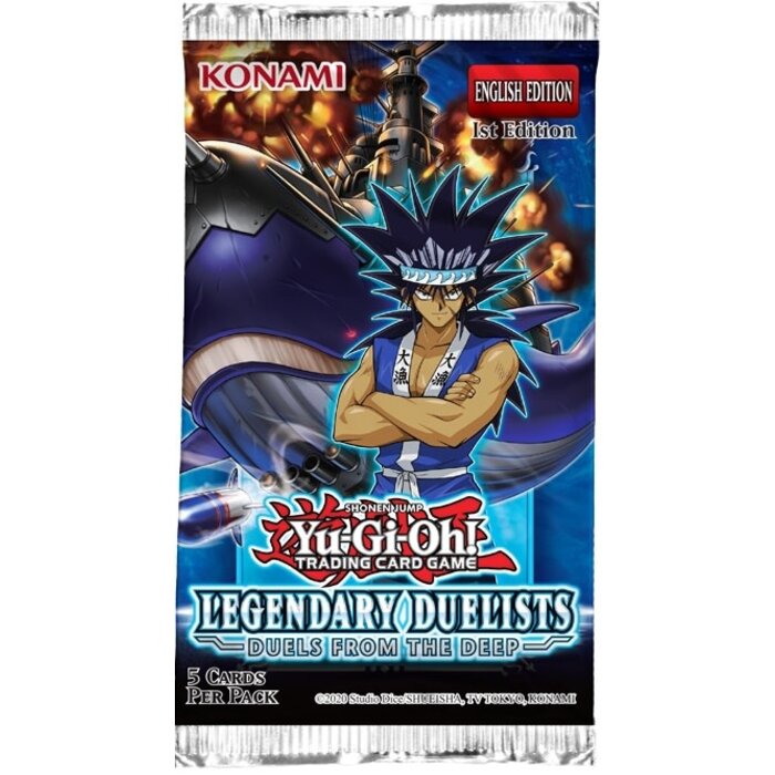 Konami Yu-Gi-Oh: Legendary Duelists Duels From the Deep Booster Pack