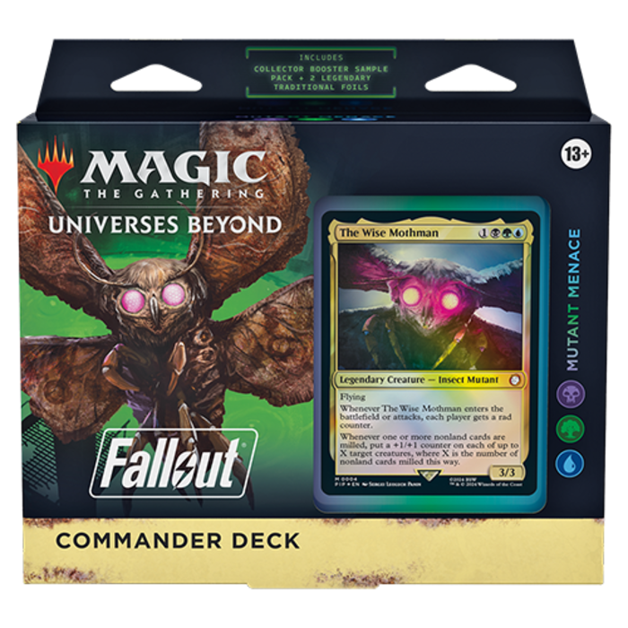 Wizards of the Coast Magic The Gathering TCG Fallout Commander Decks