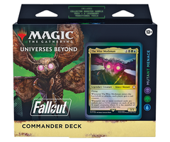 Wizards of the Coast Magic The Gathering TCG Fallout Commander Decks (Set of 4)