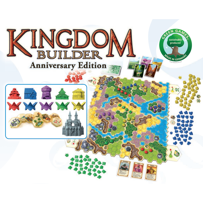 Queen Games Kingdom Builder - Anniversary Edition