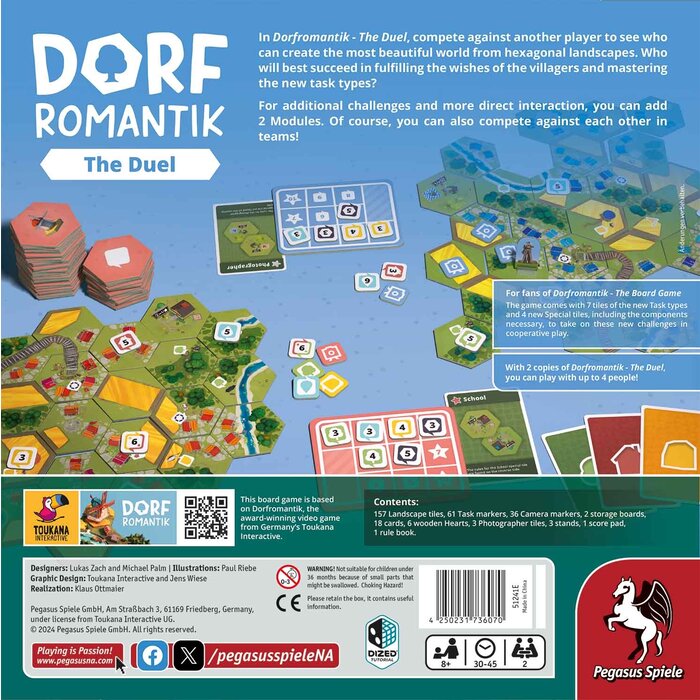 Pegasus Spiele Dorfromantik - The Duel